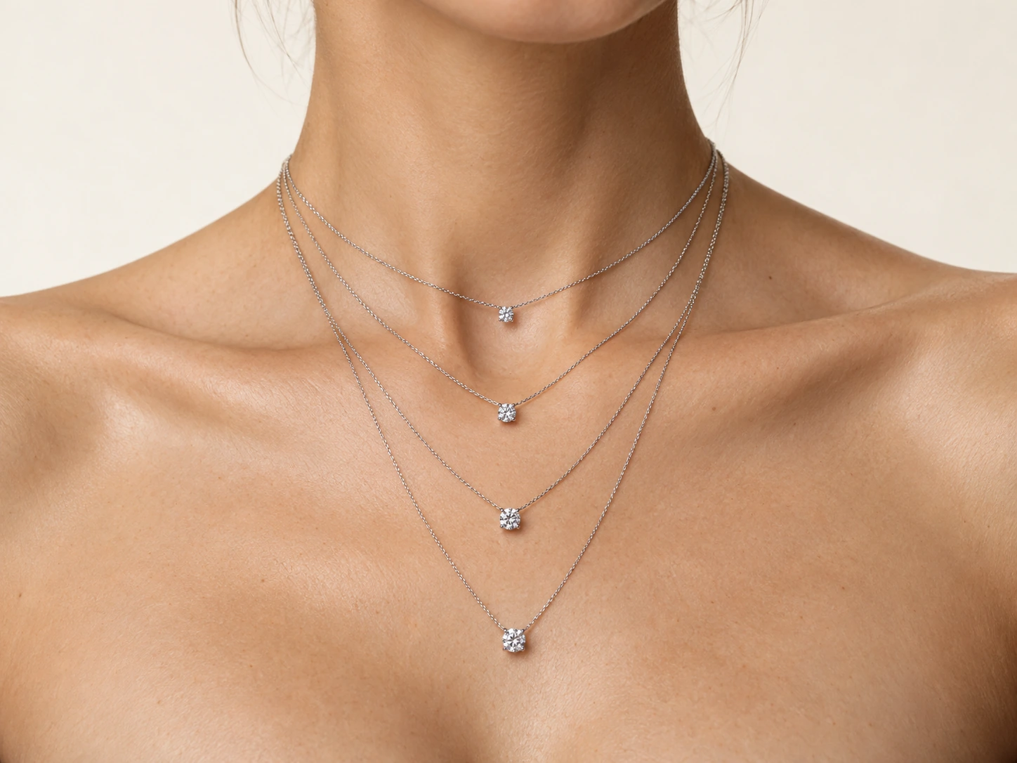 Collana punto luce: quale lunghezza scegliere?