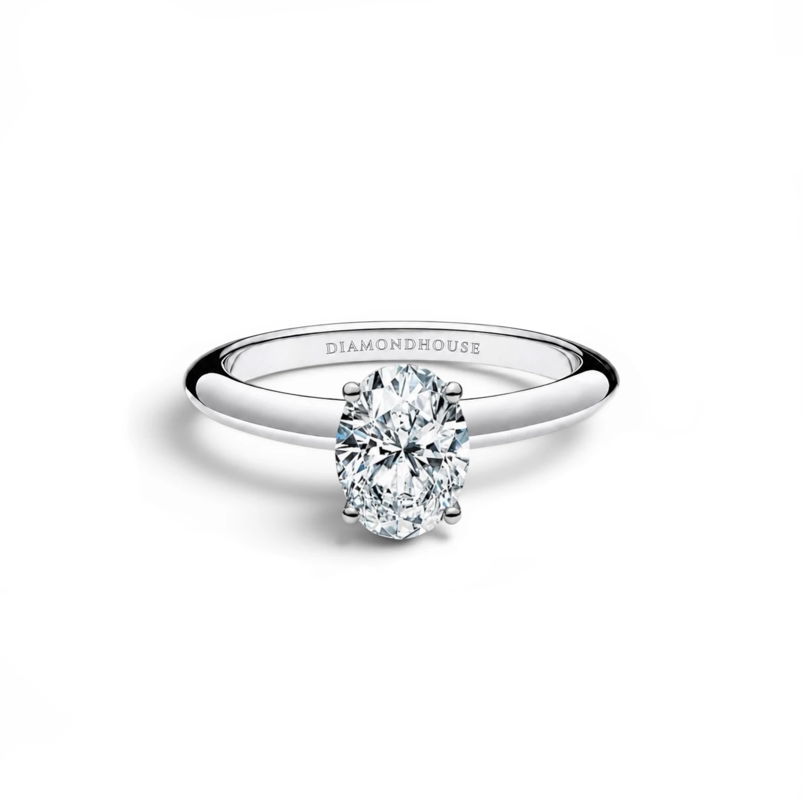 Anello solitario Classic stile Tiffany — vista 1