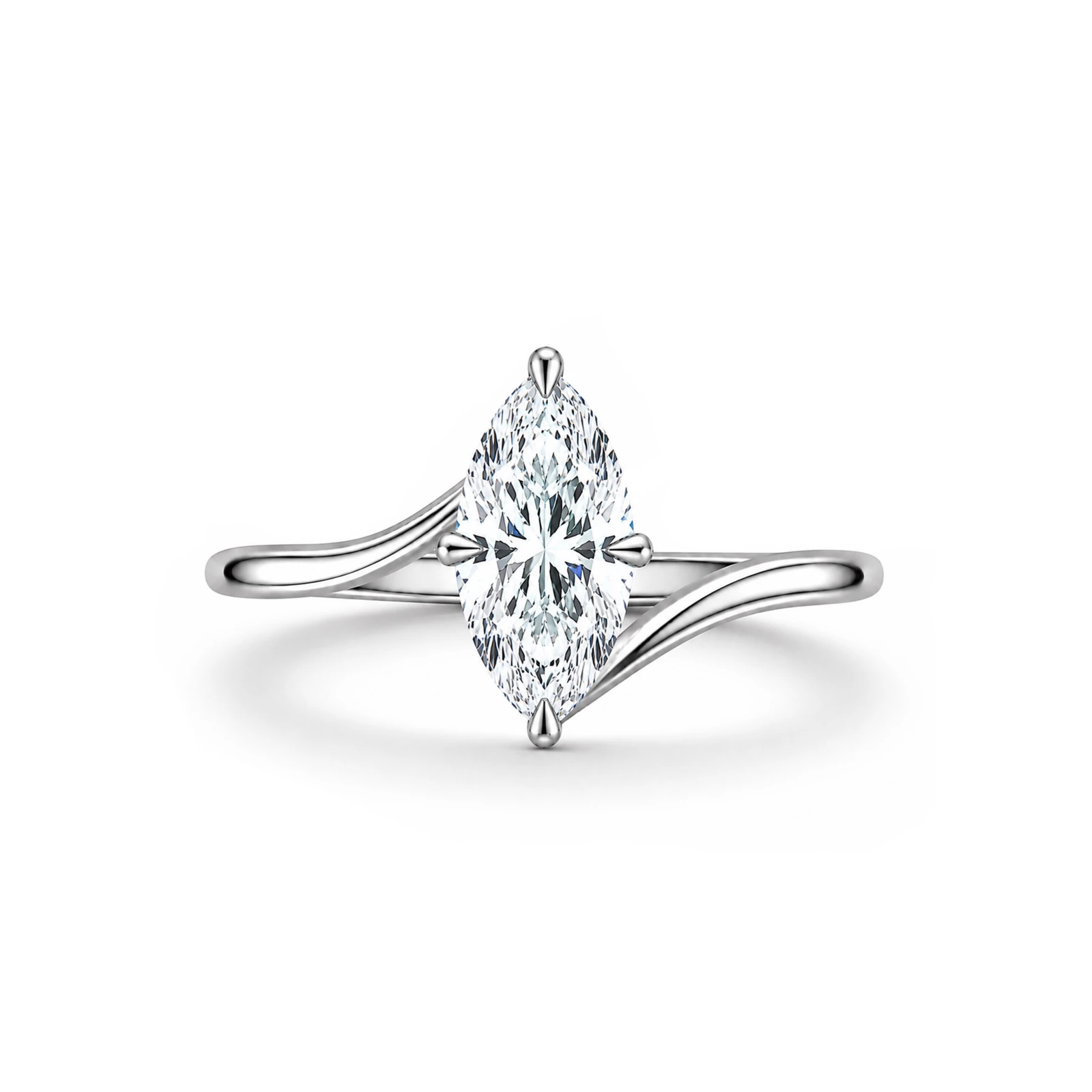 Anello Solitario Valentino — vista 1