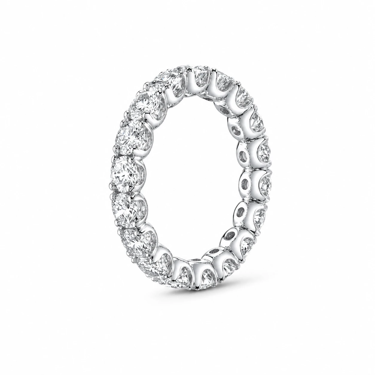 Veretta Eternity U-Prong, variante Rotondo — vista 2