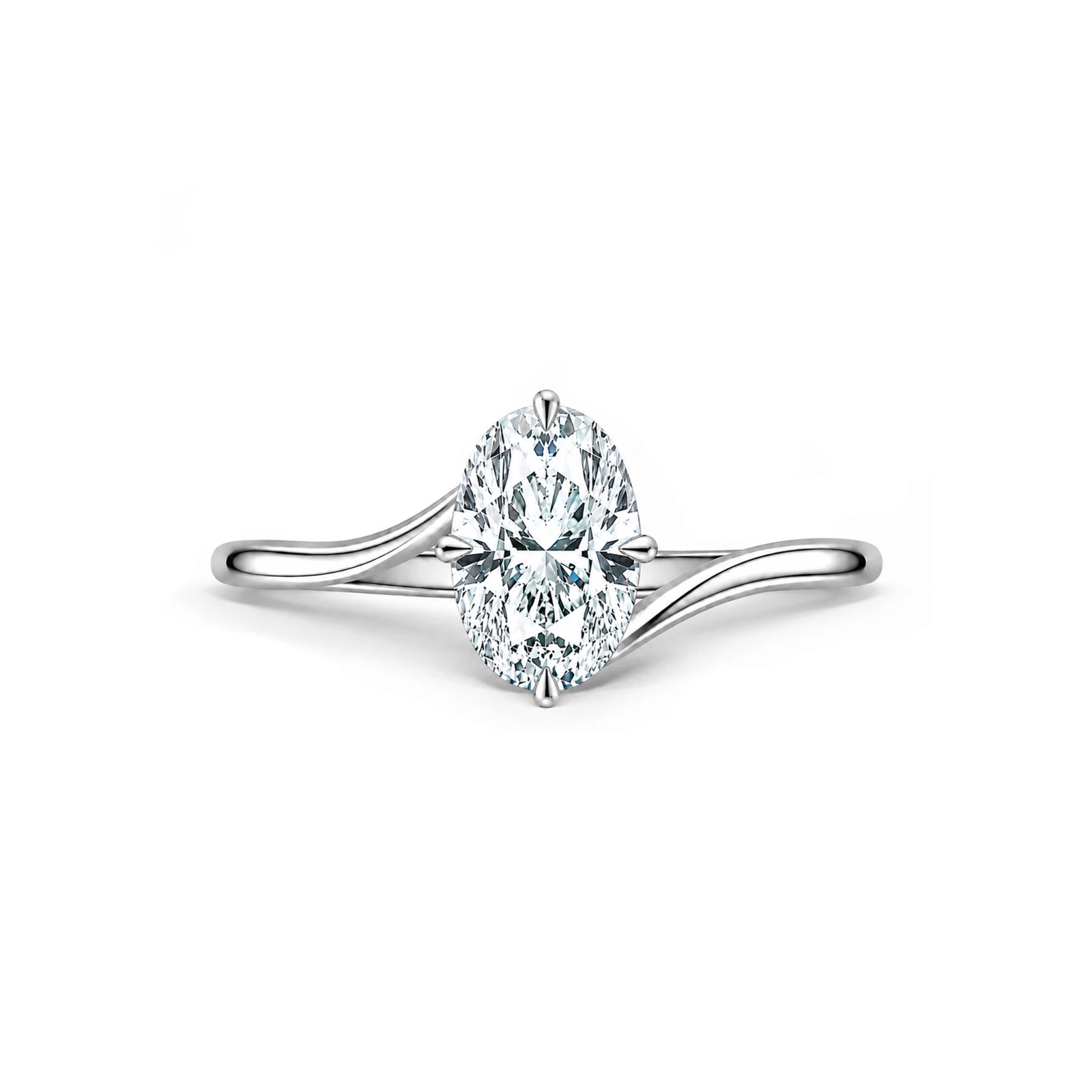Anello Solitario Valentino — vista 1