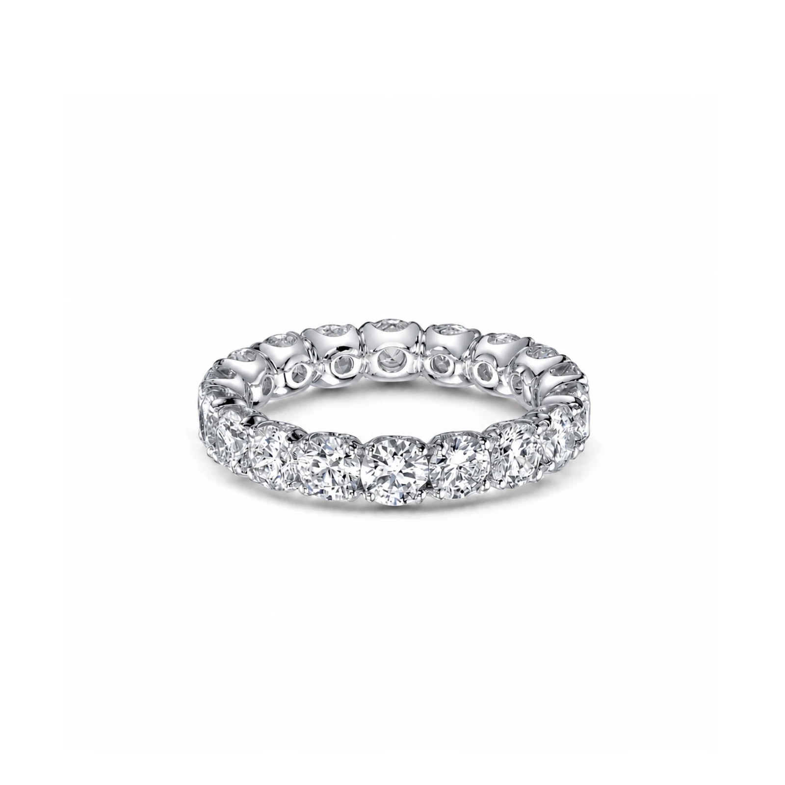 Veretta Eternity U-Prong, variante Rotondo — vista 1