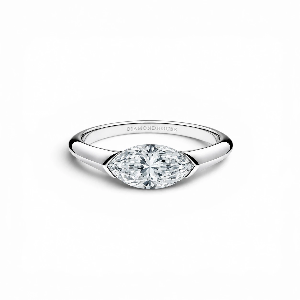 Anello solitario Classic stile Tiffany — vista 1