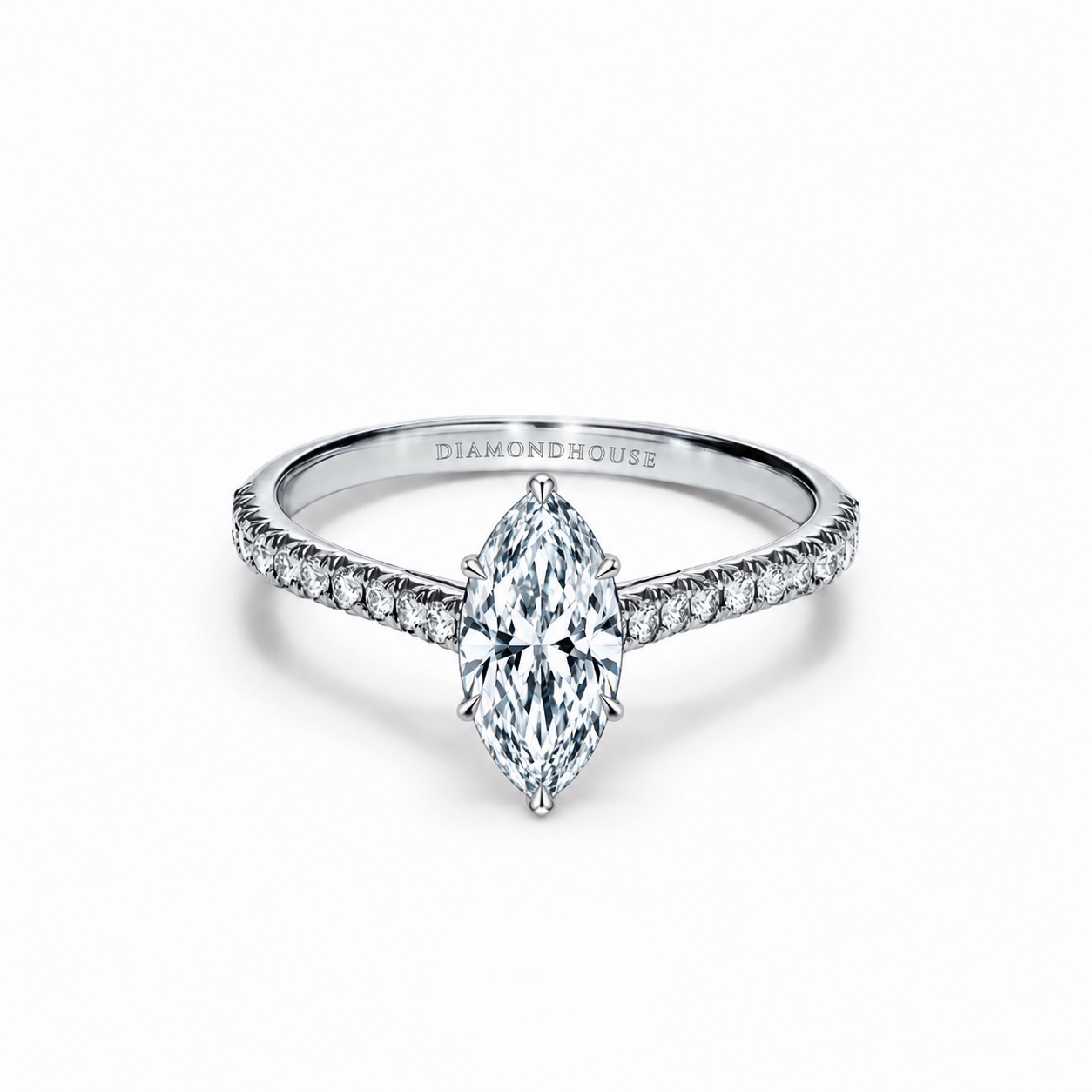 Diamante ovale o marquise: proporzioni, dimensioni e montatura